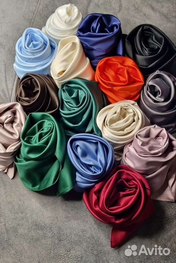 Платок однотонный