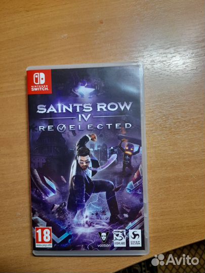 Игра на nintendo switch, saints row 4 с русс суб