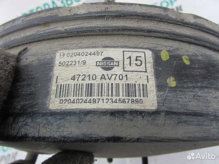 Усилитель тормозов вакуумный для Nissan Primera 3