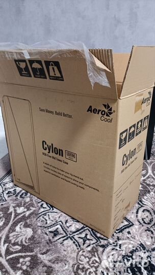 Корпус для пк aerocool cylon черный