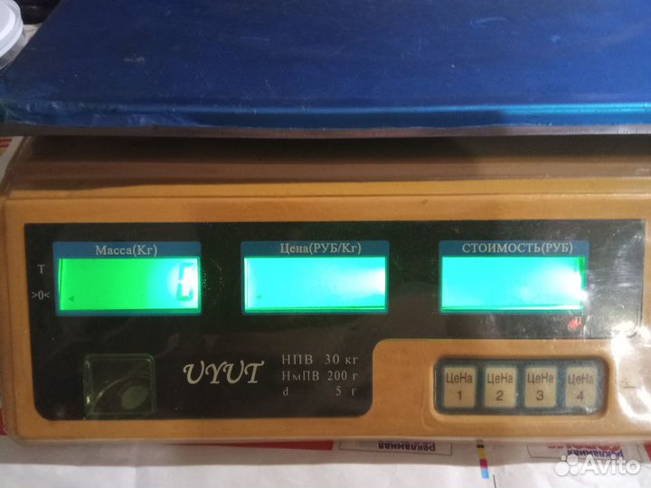 Весы настольные электронные