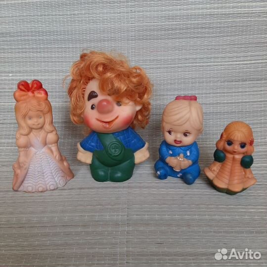 Резиновые игрушки СССР