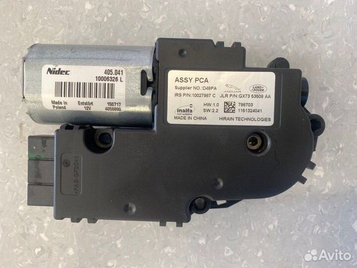 Мотор люка Jaguar Xe X760 2.0 2015-2019