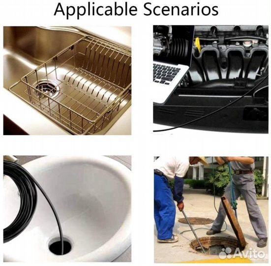 Гибкая камера эндоскоп USB endoscope 5 м.Новые,м-н