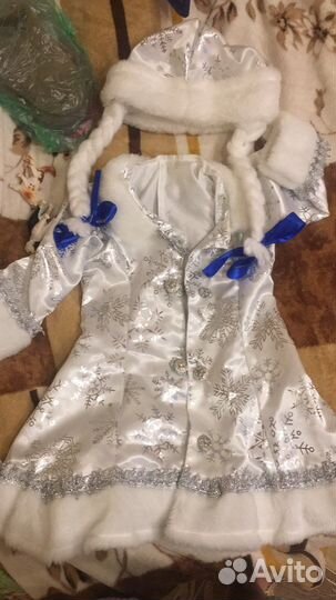 Костюм снегурочки для девочки