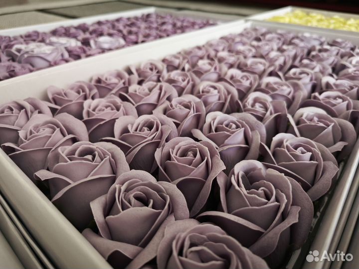 Мыльные цветы