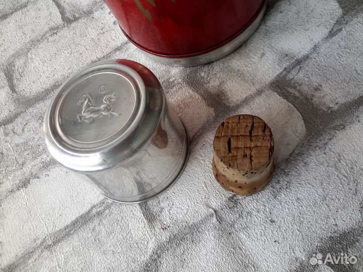 Термос винтажный большой