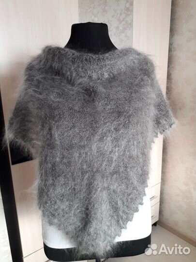 Пуховый платок косынка