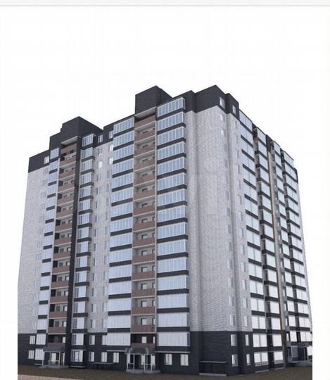 2-к. квартира, 56,8 м², 4/16 эт.