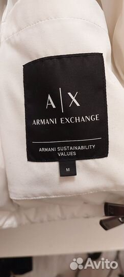 Armani exchange пуховик