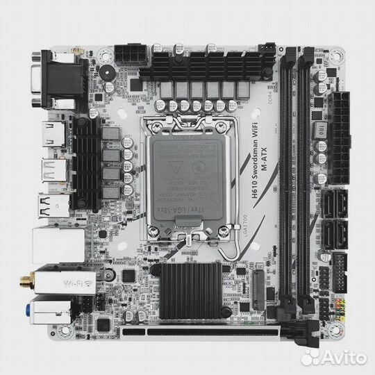 Mini-ITX Machinist H610 + i3 12100f + 16 GB