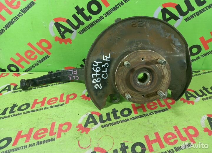 Ступица honda accord CL3 передняя левая 4 шпильки