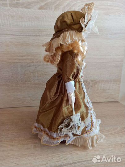 Коллекционная кукла керамическая новая