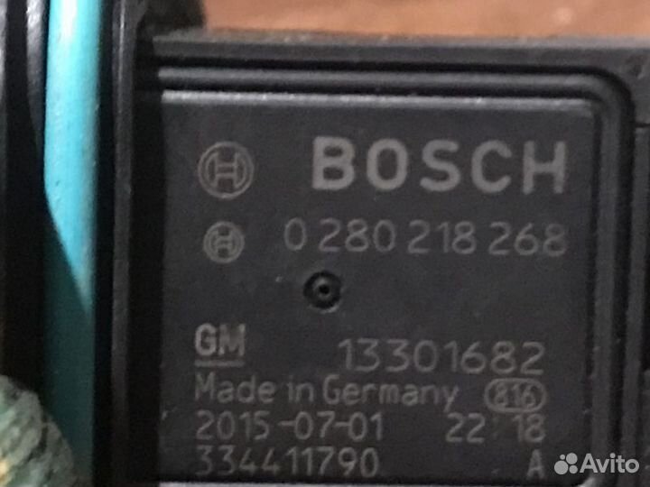 Датчик дмрв (расходомер) Opel Astra