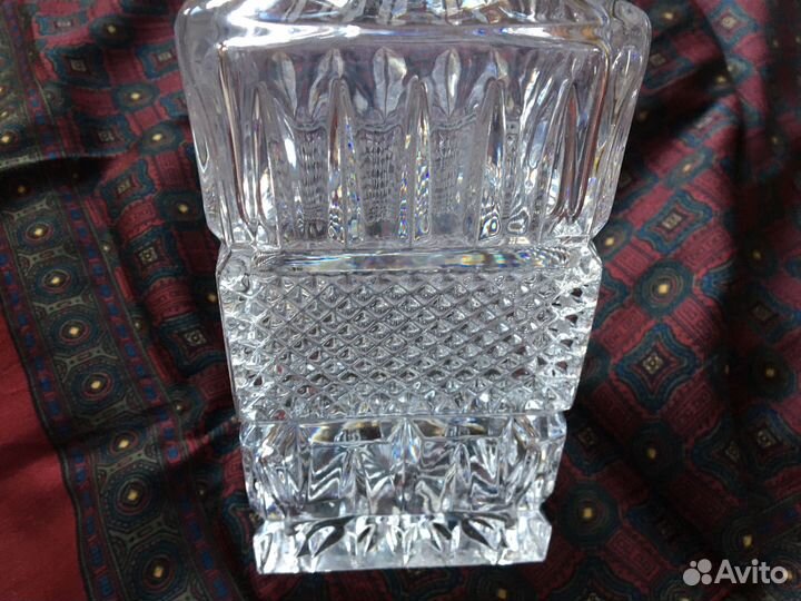 Штоф bohemia crystal Чехия винтаж