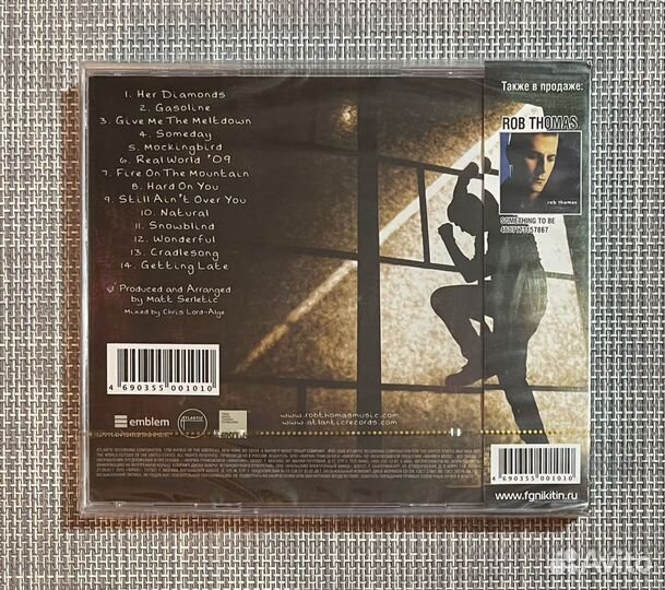 Rob Thomas - Cradlesong CD Rus