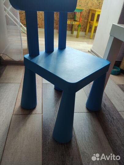 Детский стол и стул IKEA