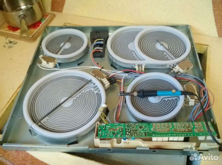 Ремонт плит. Ремонт варочных панелей