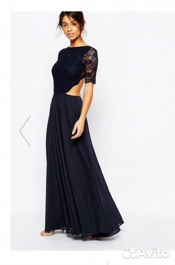 Платье вечернее длинное
