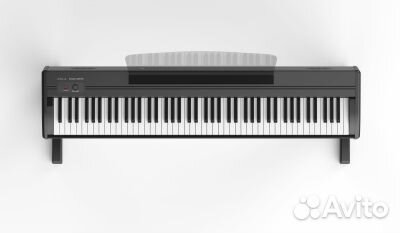 Цифровое пианино, черное, со стойкой Orla