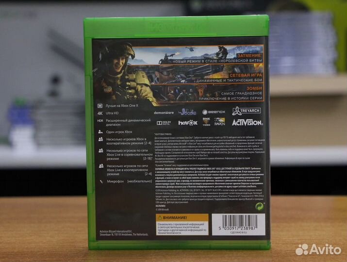 Call of Duty: Black Ops 4 (xbox ONE, рус, бу)