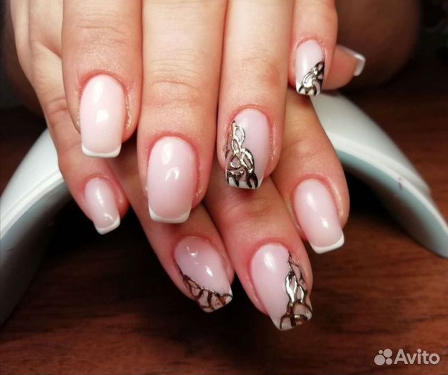 Маникюр. Гарантия Месяц. Наращивание ногтей