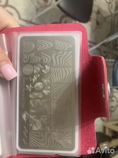 Пластины для стемпинга набор