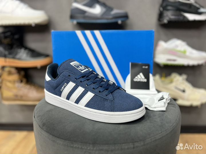 Кроссовки adidas campus deep blue