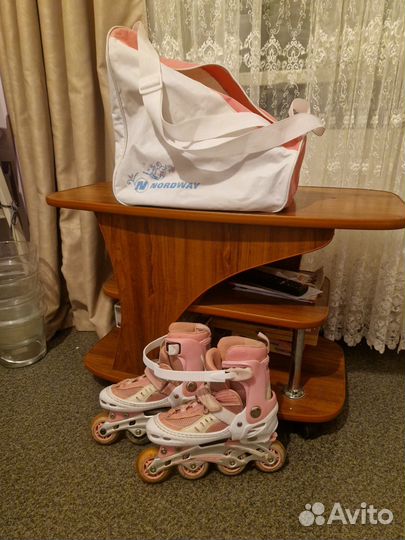Ролики детские размер регулируется от 34 до 37