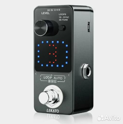 Педаль эффектов Lekato Loop Auto Black