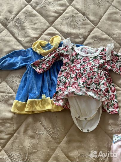 Вещи пакетом для девочки 68 74 80
