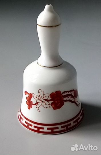 Колокольчик, фарфор, винтаж, Coalport, Англия