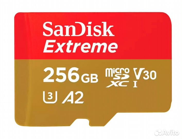 Карта памяти SanDisk Extreme 256GB microsdxc