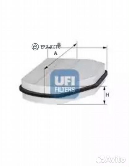 UFI 53.007.00 фильтр салона\ MB W202/W210 all 93