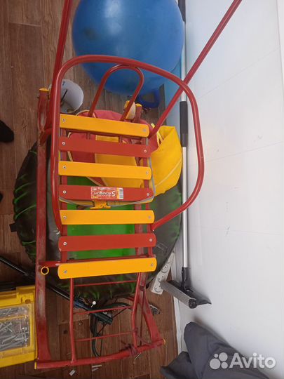 Детские санки с колесами