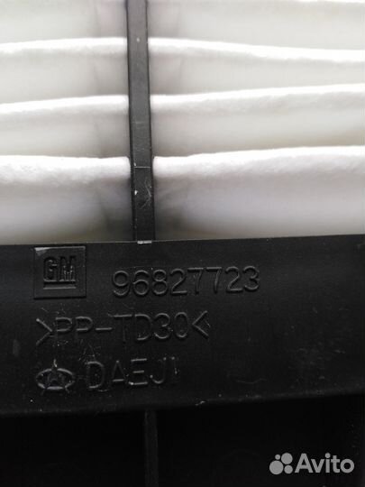 Фильтр воздушный GM, Шевроле Спарк 1.0, 2.0