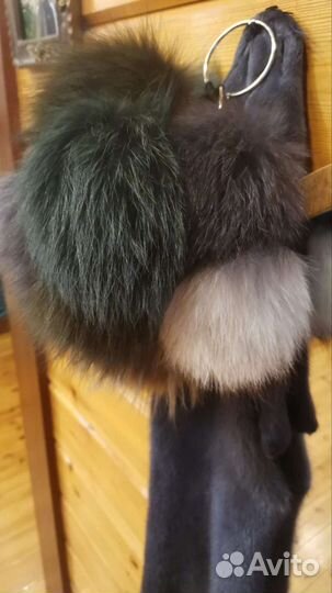 Помпон меховой песцовый