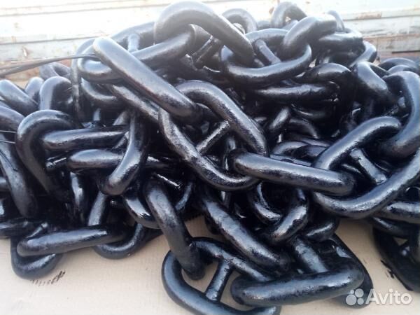 Якорная цепь для большого судна о16К -д102 Кал. го