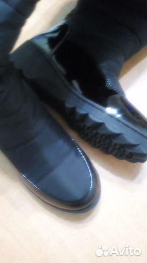 Сапоги-ботфорты зимние 36 р. новые