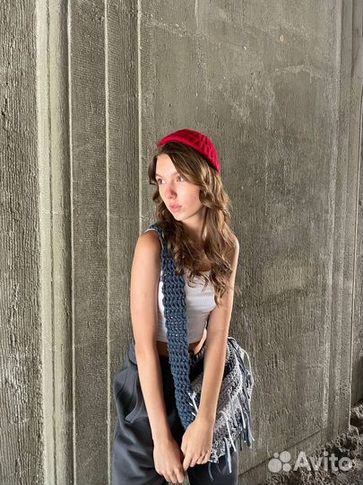 Сумка из трикотажной пряжи