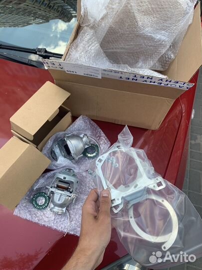 Линзы Hella 3r mazda 3