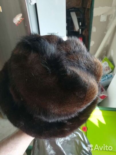 Шапка норковая женская