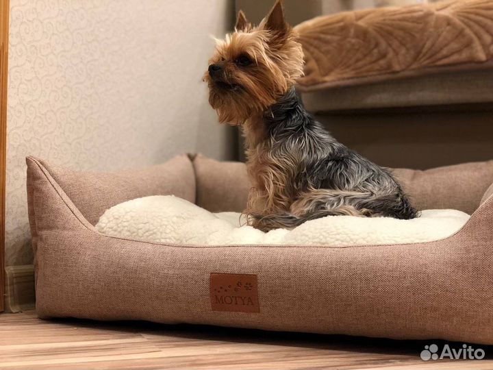 Лежанка для собак мелких пород и кошек 60х40 см