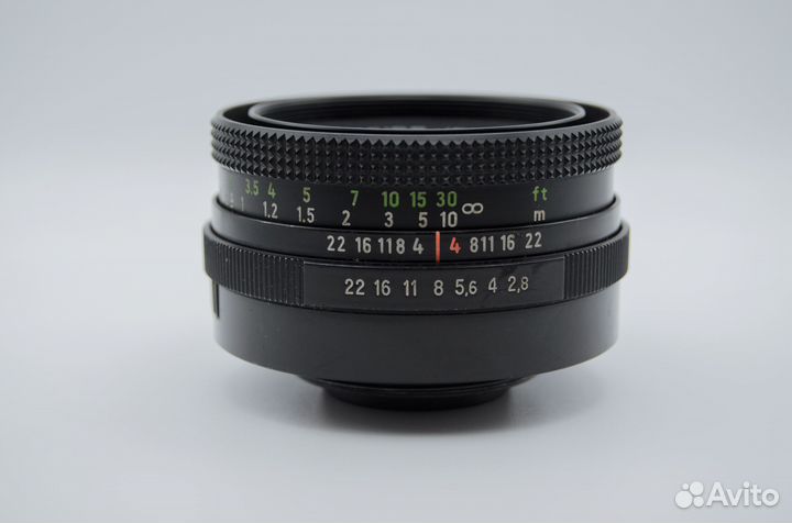 Объектив Carl Zeiss tessar jena ddr 2.8/50