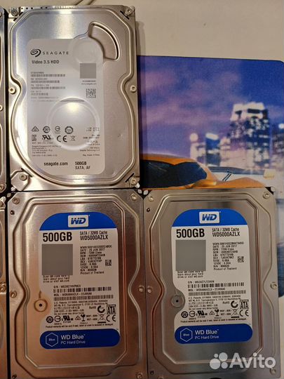 Жесткие диски HDD 3.5 1TB 15 штук