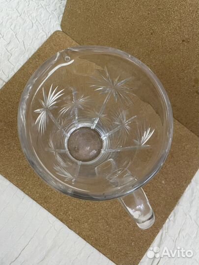 Кувшин хрустальный