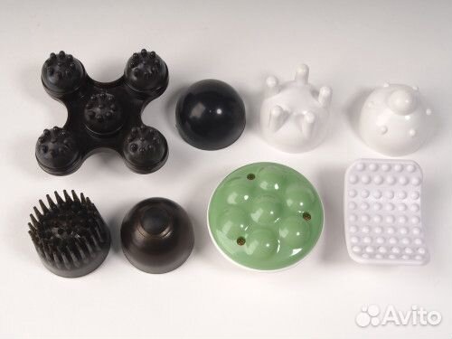 Дельфин вибро-массажер, 8 насадок