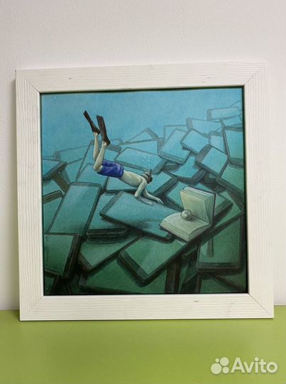 Картина “Pearl” 2017г. Pawel Kuczynski