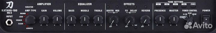 Комбоусилитель для электрогитары Boss Katana 100 M