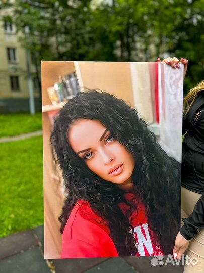 Портрет по фото, печать на холсте